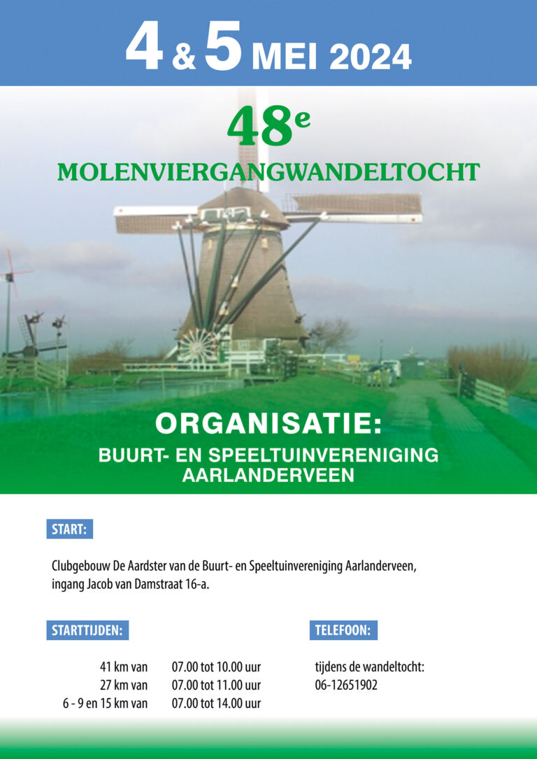 Aarlanderveen Molen4gangtocht 2024 A5.indd