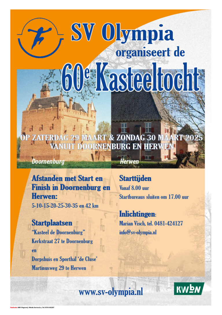 Poster Kasteeltocht Doornenburg