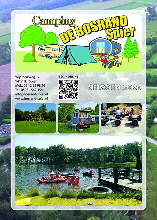 Spier Camping de Bosrand Boekje 2025.indd