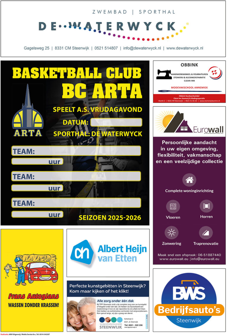 Steenwijk Poster BC Arta 2025.indd